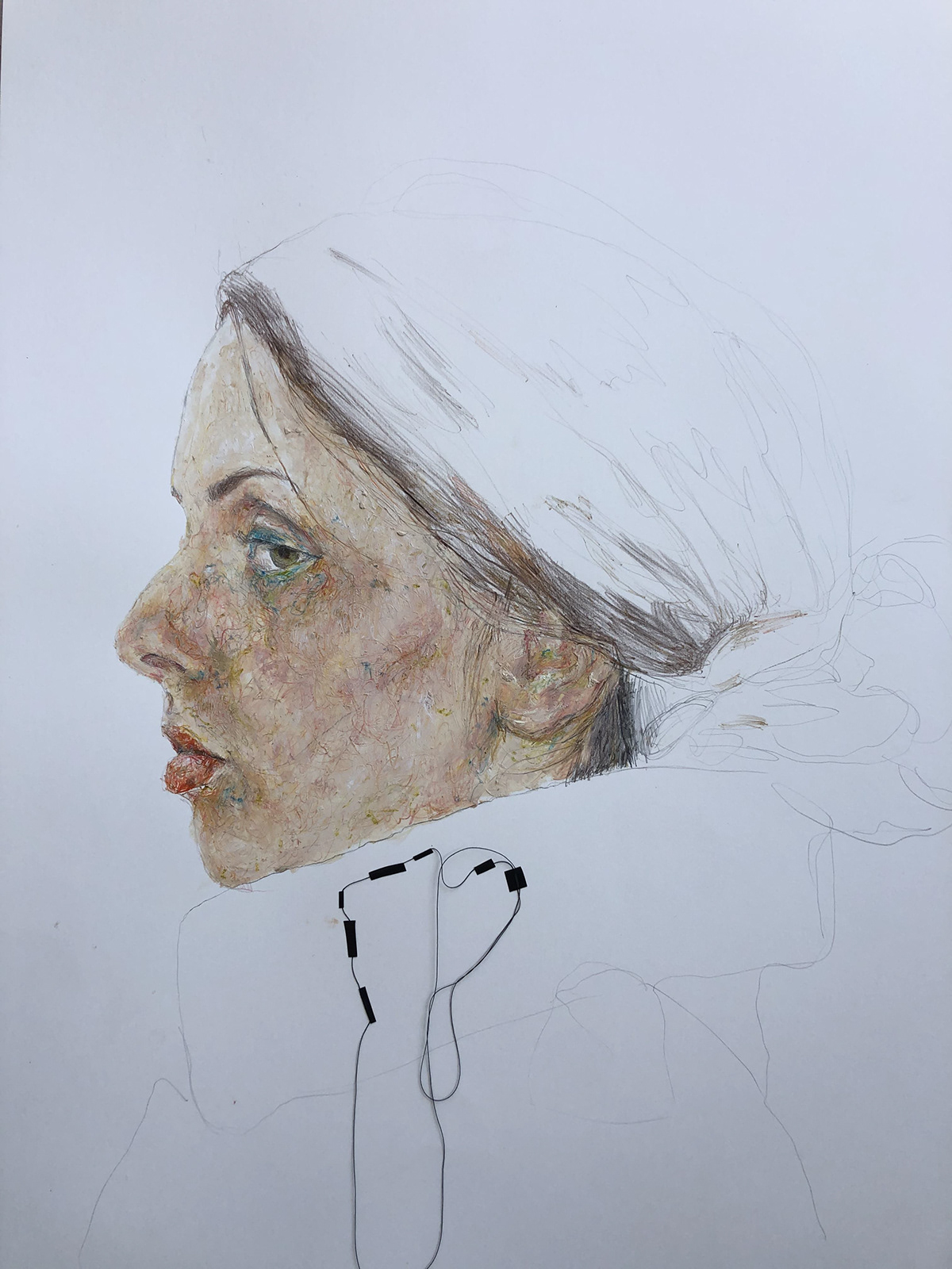 portrait Drawing  Female image