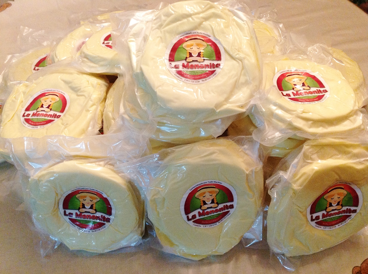 La Menonita quesos Logotipo express imagotipo