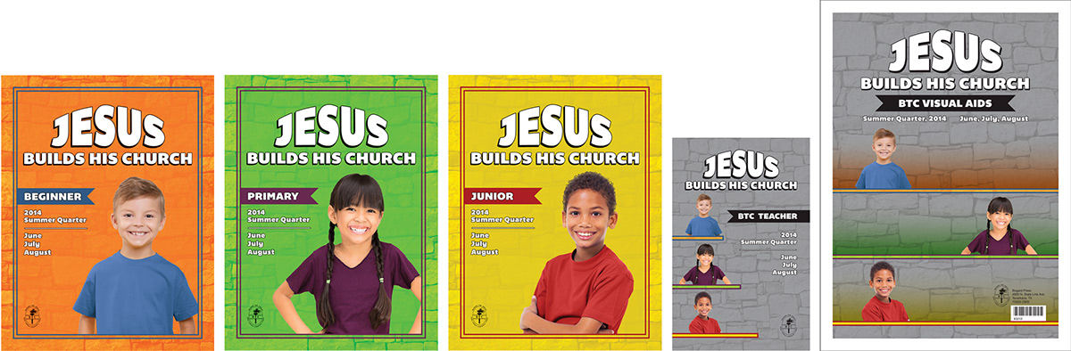 Jesus Builds Church jesus book cover baptist church sunday school Christian christian book Christian kids 