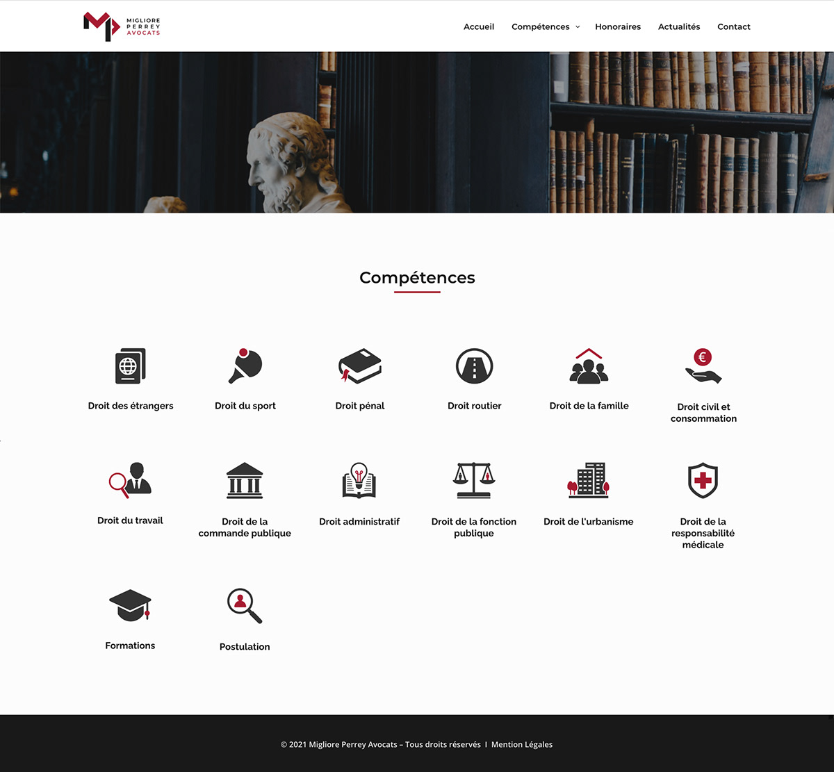 cabinet d'avocats design graphique graphisme Internet law lawyer Responsive strasbourg Webdesign wordpress