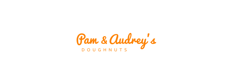 Doughnuts Donuts bakery brand identity business card Stationery logo Logotype Mockup vintage inspiration orange photos