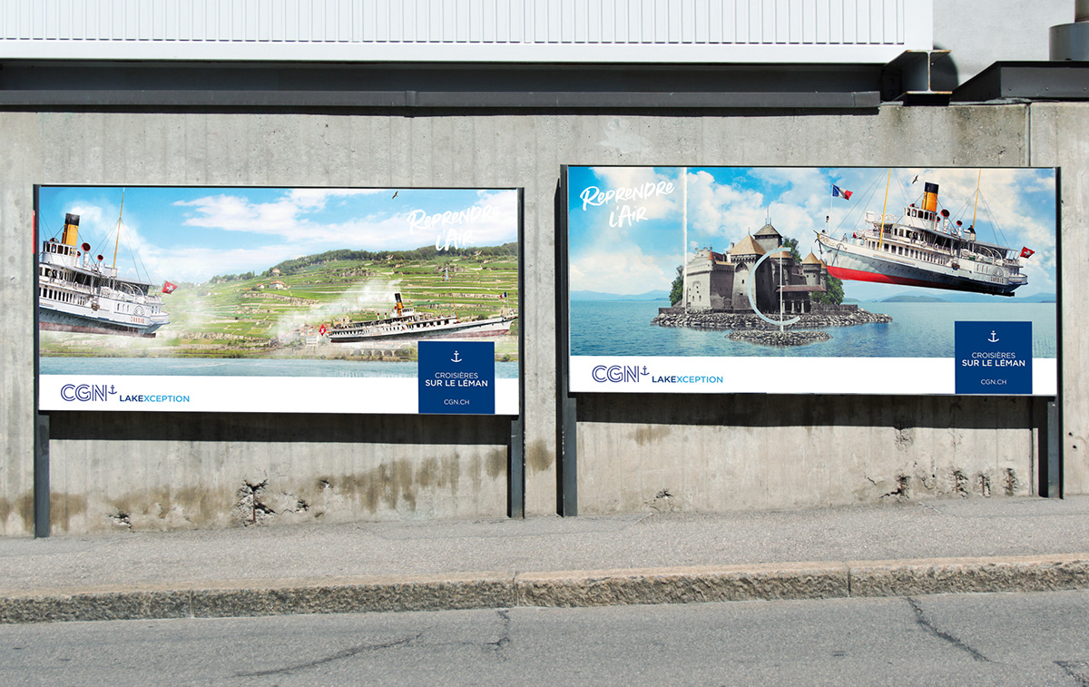 Advertising  billboard campaign compositing Film   Jacobmuller.tv photoshop shortfilm story Switzerland