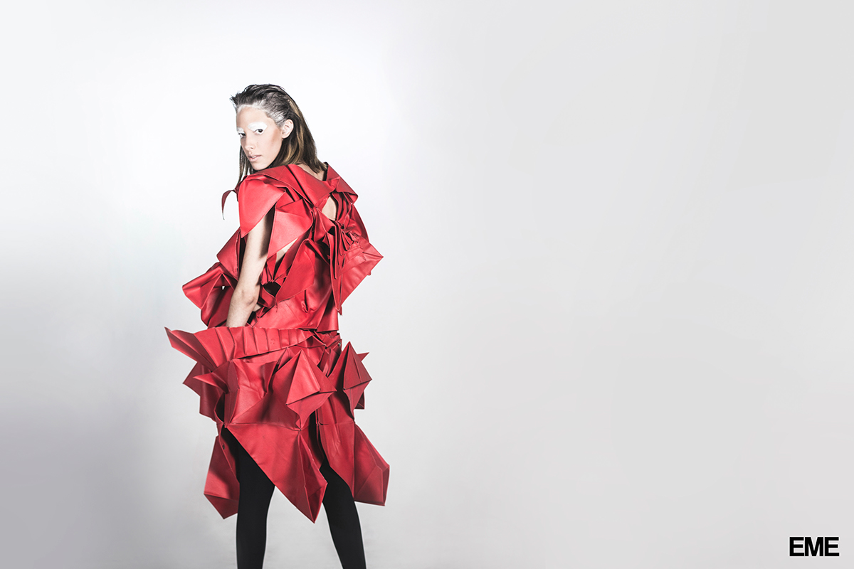 origami  transformación Diseño de indumentaria Categra Moragues FADU-UBA