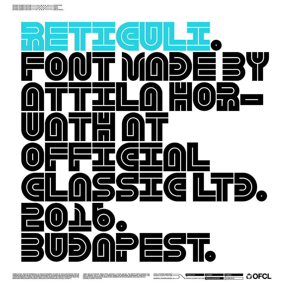 font Typeface techno sci-fi Retro