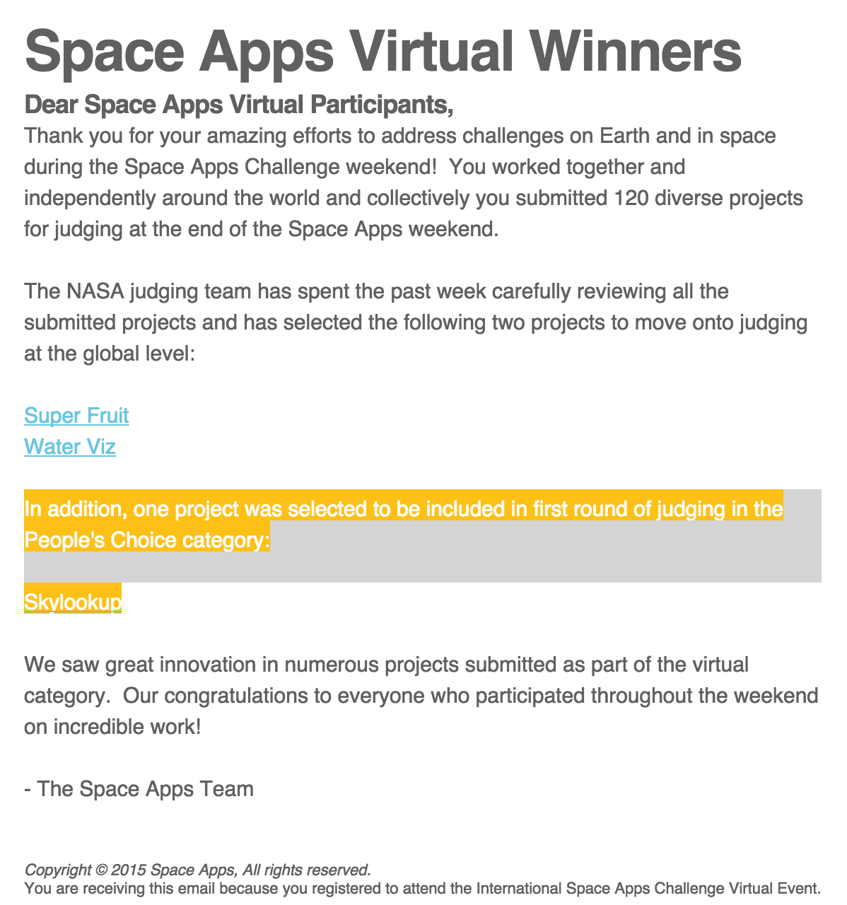hackathon app design space apps