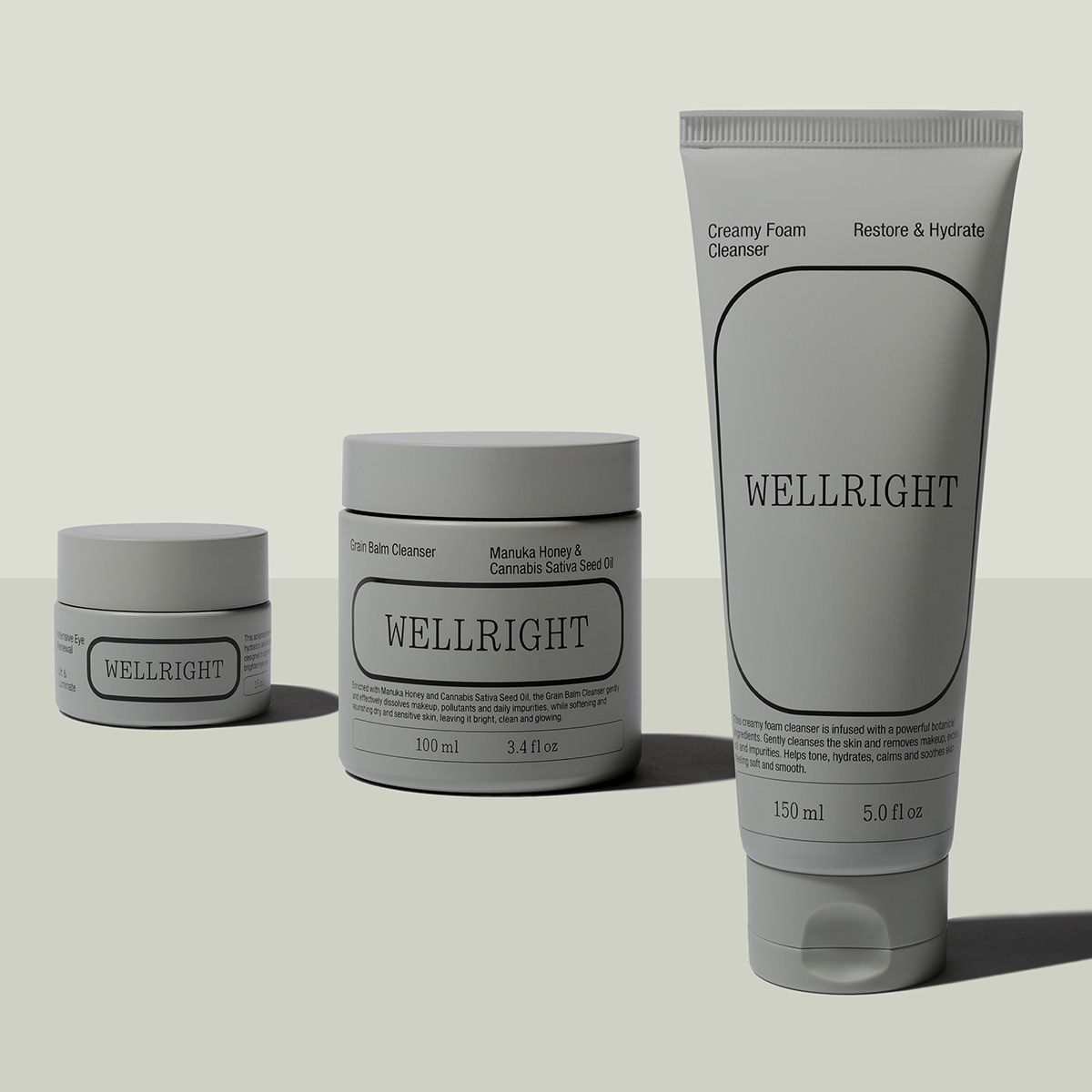 BODYCARE branding  cleanser cosmetics ins Packaging skin skincare