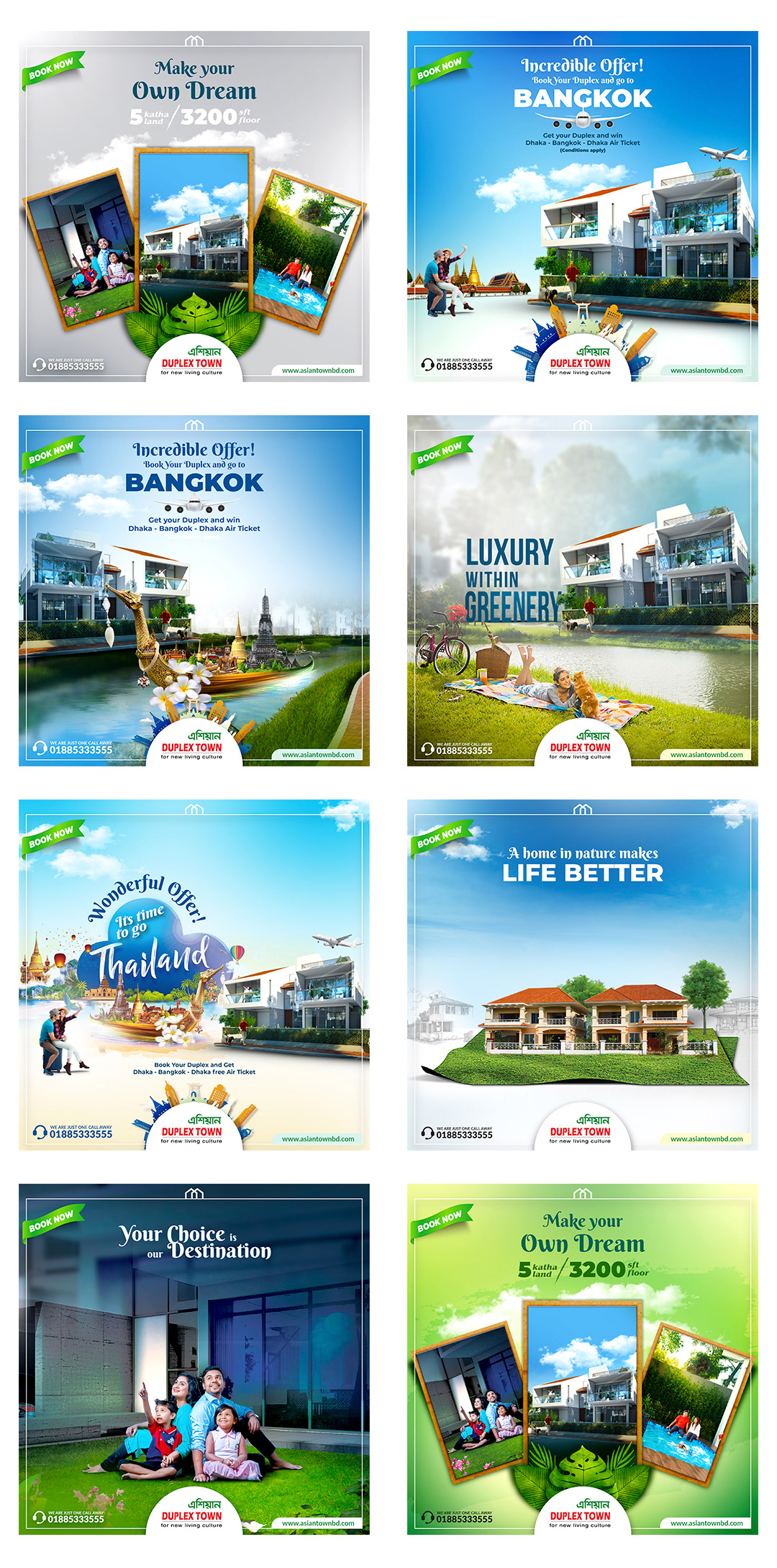 Manipulation : Social Ad design of Real Estate Company on Behance