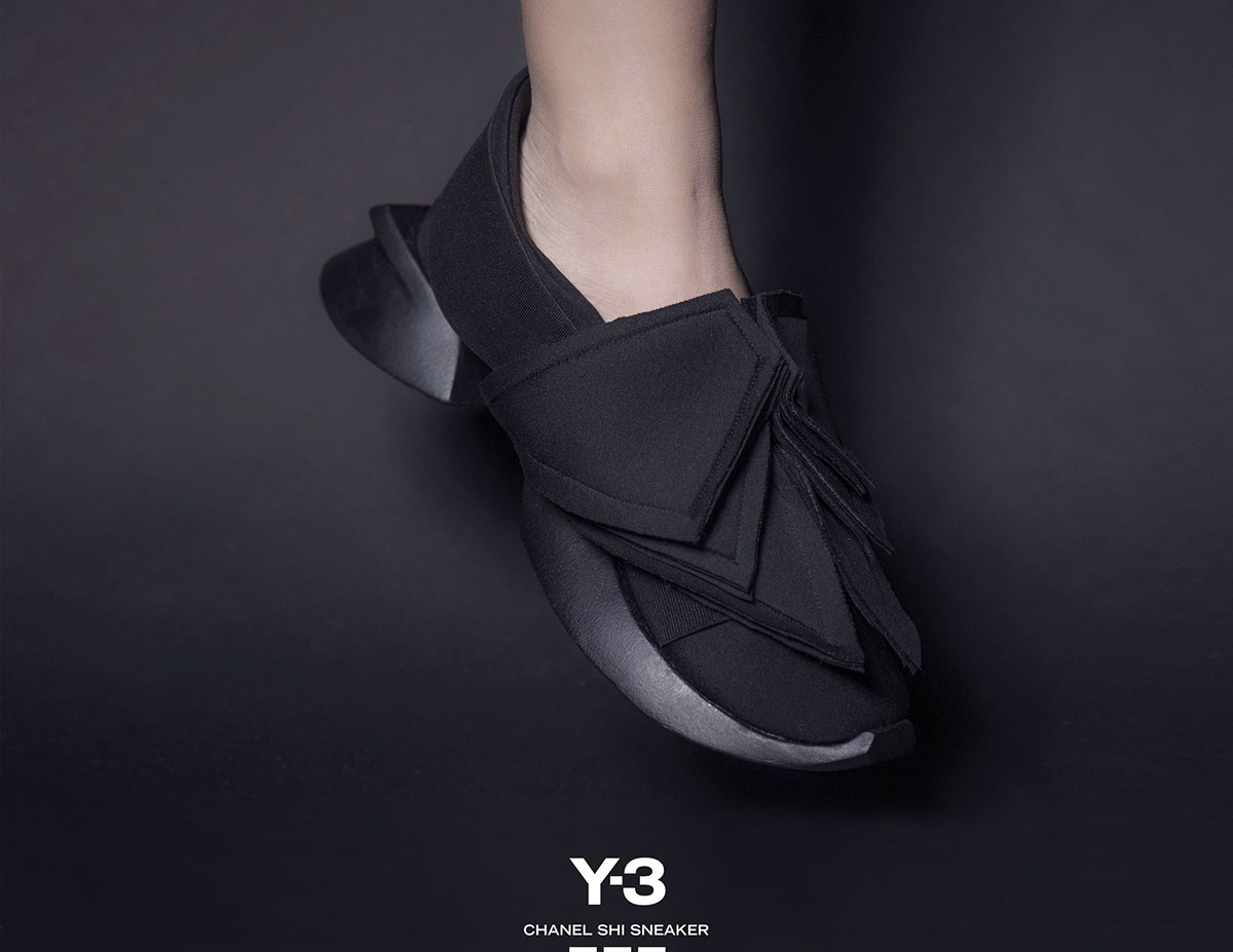 Adobe Portfolio shoe design Y-3