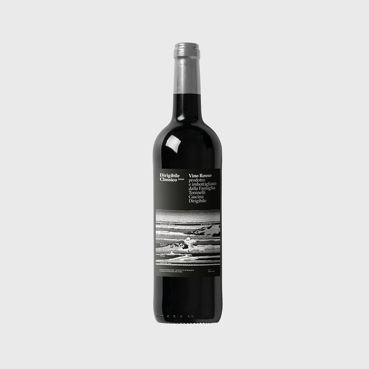 Packaging wine wine label