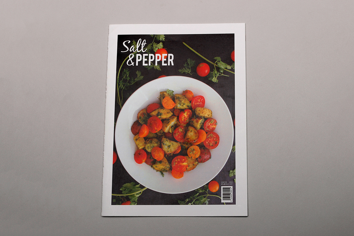 magazine Food  Salt pepper print mag potatoes