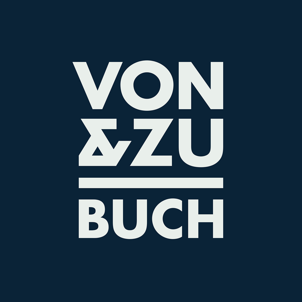 bookshop book books shop Retail logo Futura identity von & zu buch bücher Buchladen Nürnberg Nuremberg design