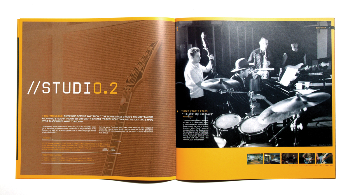 Abbey Road Studios  the beatles brochure magazine