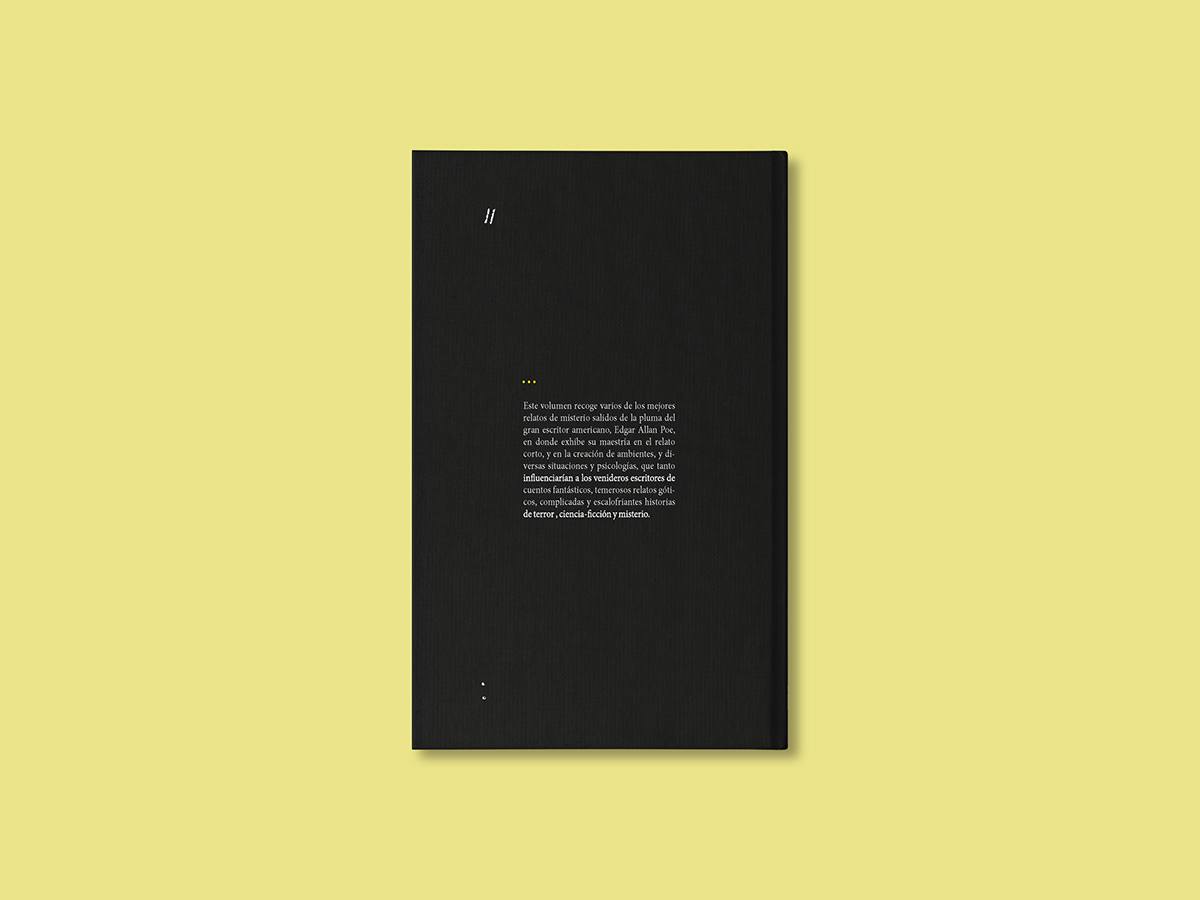 book editorial tipografia design Edgar Allan Poe libro cover