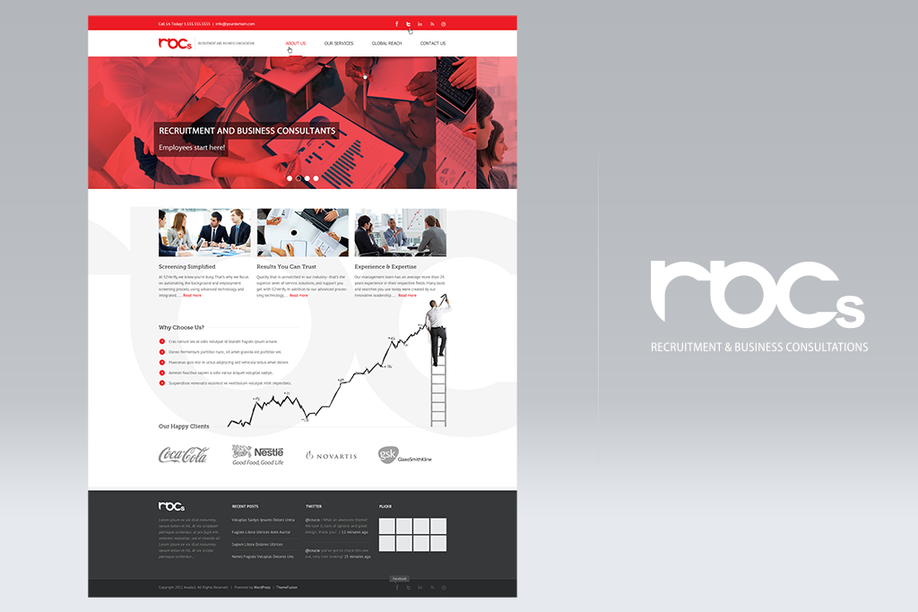 UI ux Interface flat Web red Website madethisX colossal