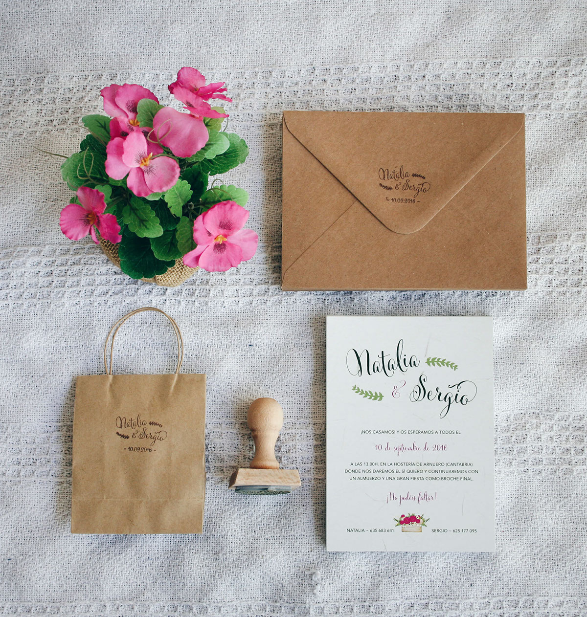 Invitación de boda Boda wedding Stationery diseño design wedding designer campestre Flowers