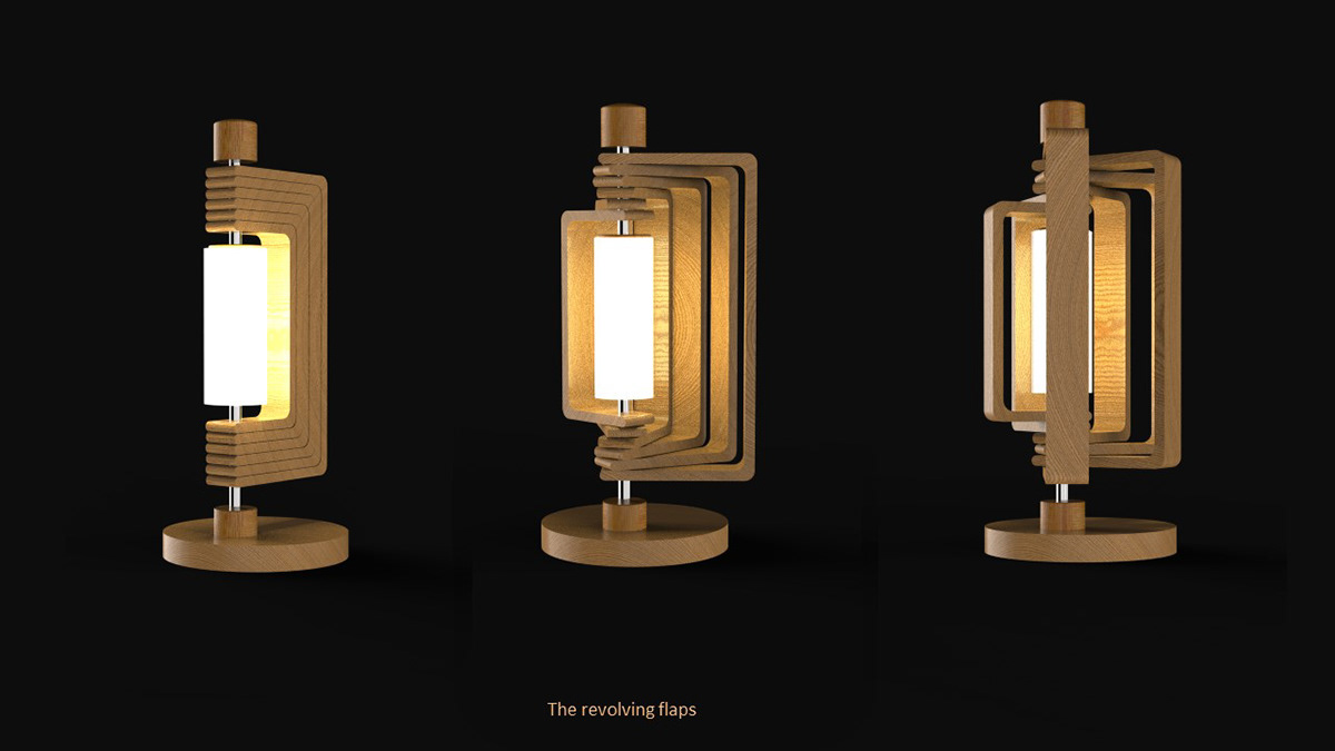 Lamp product design  industrial lighting material design material exploration wood Interior lifestyle product
