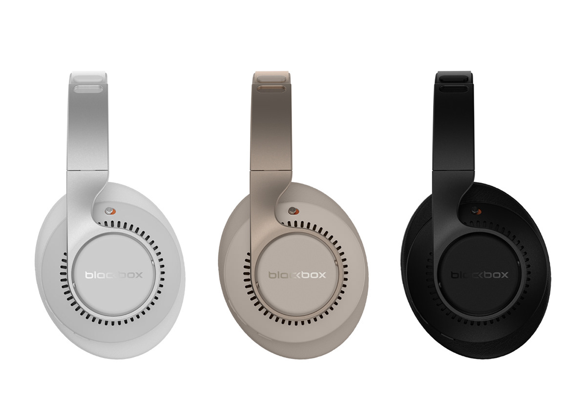 Cleer headphones - product visualization on Behance