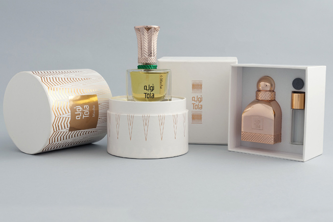 #tola #perfume   #emirati #dubai #UAE #Fashion #Branding #bottledesign #perfumebottledesign #packaging #Arabic #abjaddesign