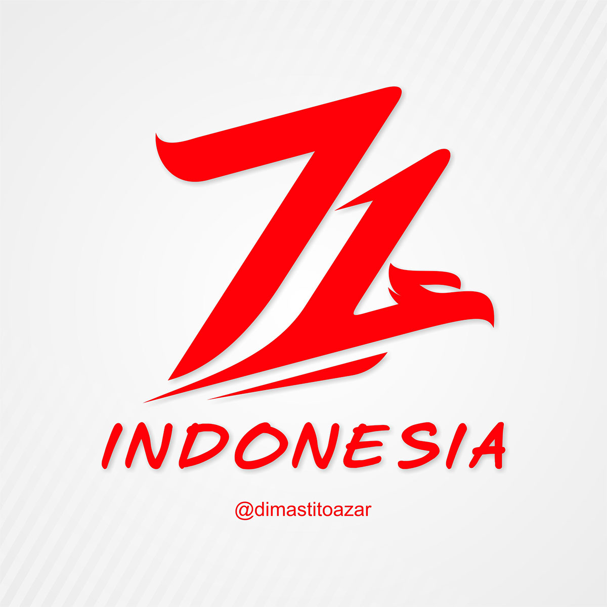 logo hut RI indonesia Garuda anniversary idea concept design brand