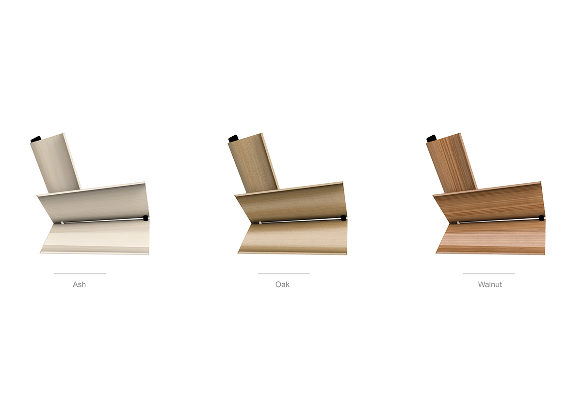 multifunctional modular chair wood scnadinavian bent plywood furniture Compact living