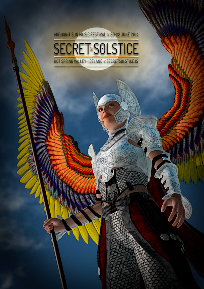 design contest fantasy Viking Goddess talenthouse freya Summer Solstice Music Fest