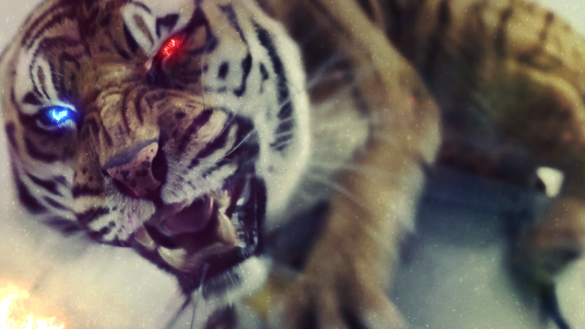 tiger lion pi design abstract desktop background