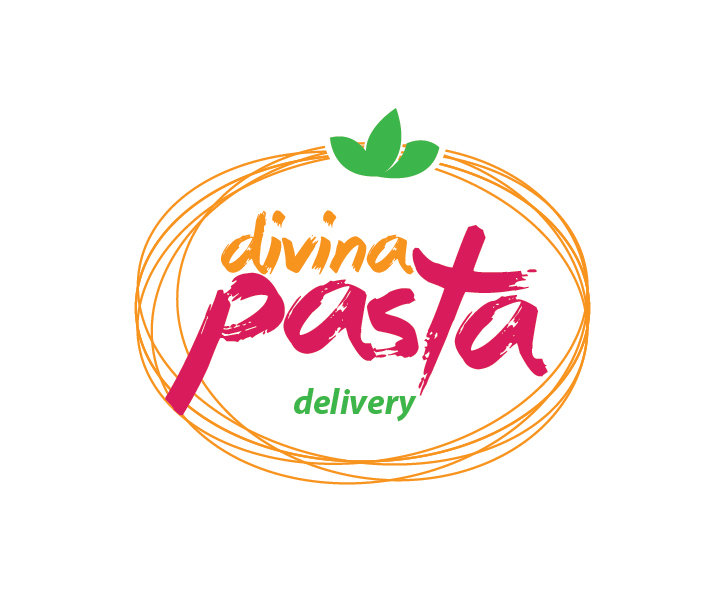 identity Pasta delivery logo