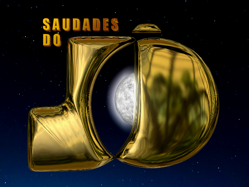 logo programa do jô TV Globo rede globo jô soares saudades do jô 3D CG