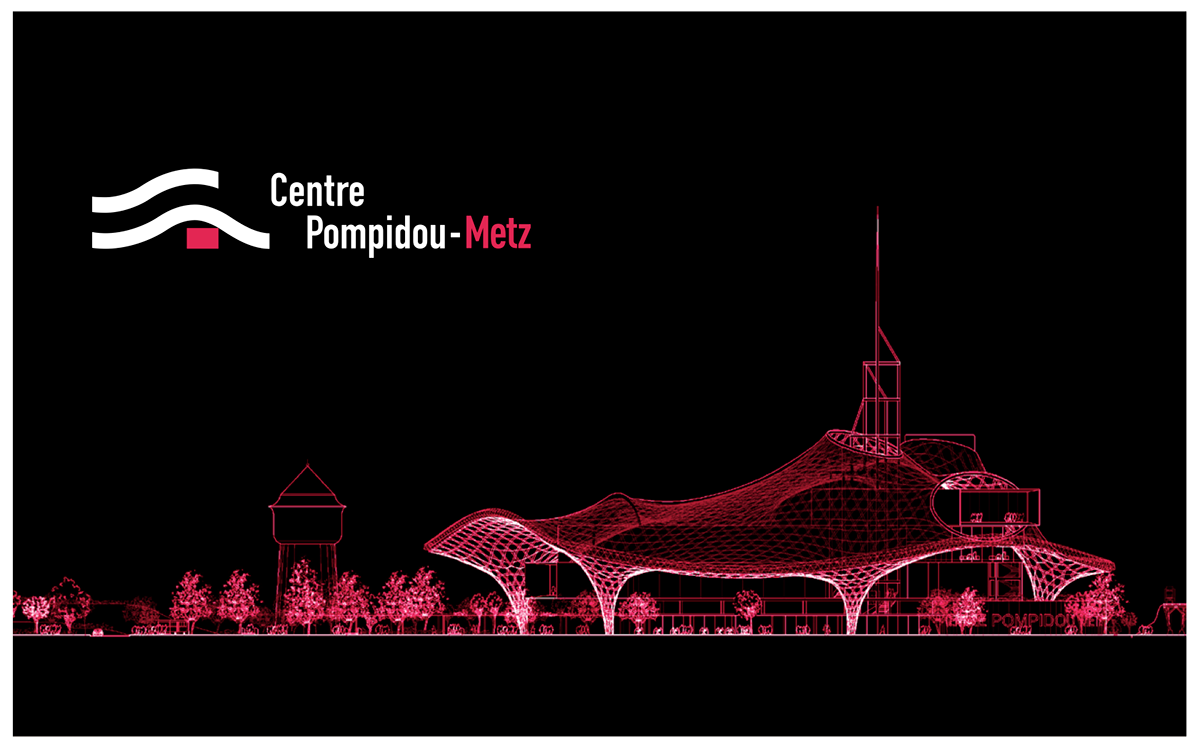 Centre Pompidou-Metz site internet identité visuelle brand Centre Pompidou metz Art Contemporain art musée
