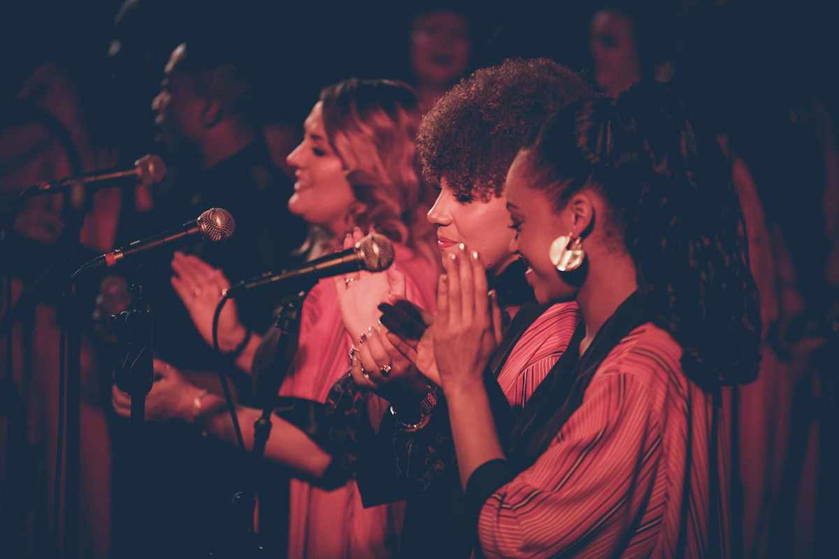 music gospel choir singin newcastle upon tyne Performance Methodist Church live dancing