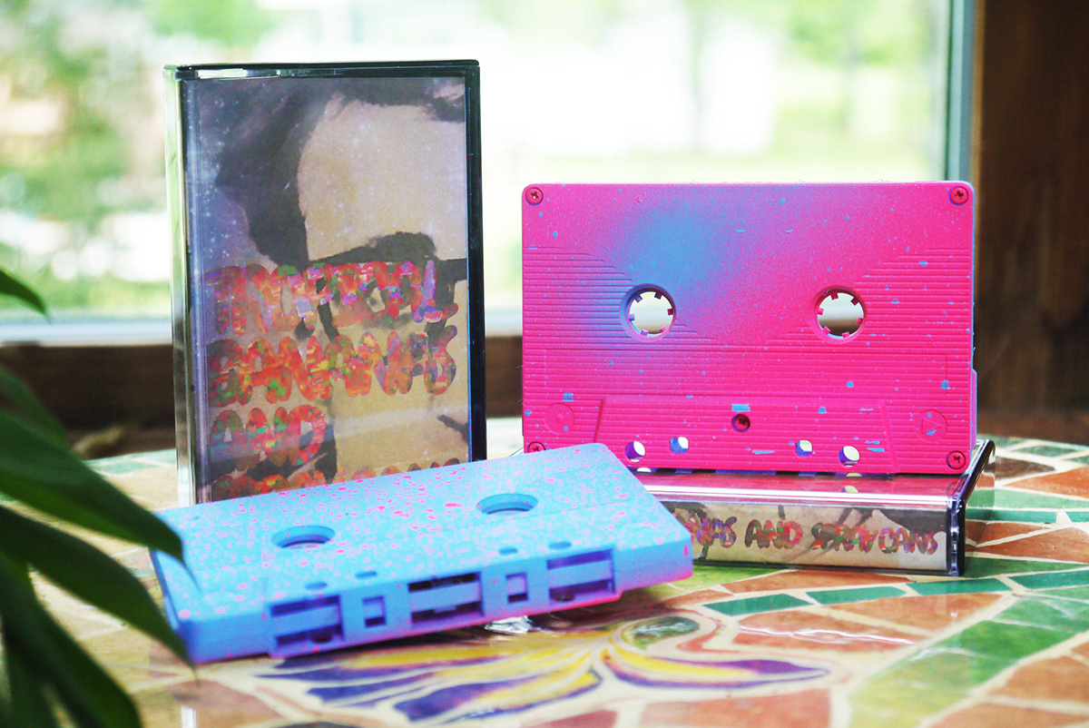cassette  Tape handmade paint spraypaint beats hip-hop mixtape DIY
