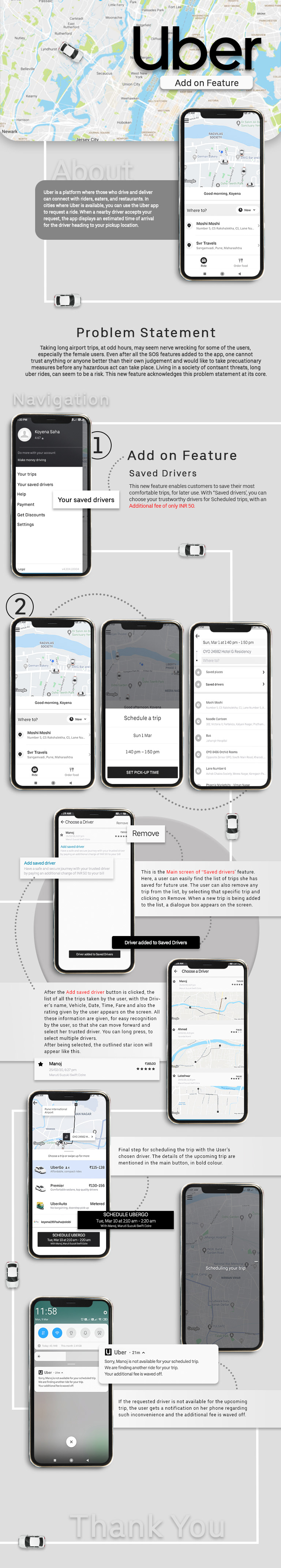 application concept design feature graphic ILLUSTRATION  mobile Uber UI/UX Website