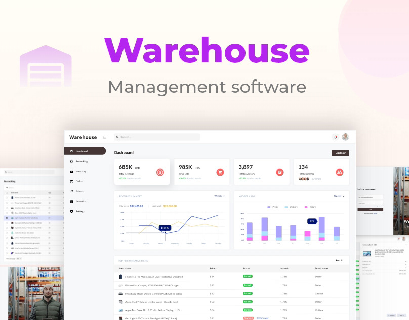 Amazon Listing app design dashboard landing page Software design UI UI/UX warehouse management Web Application Design Web Design 