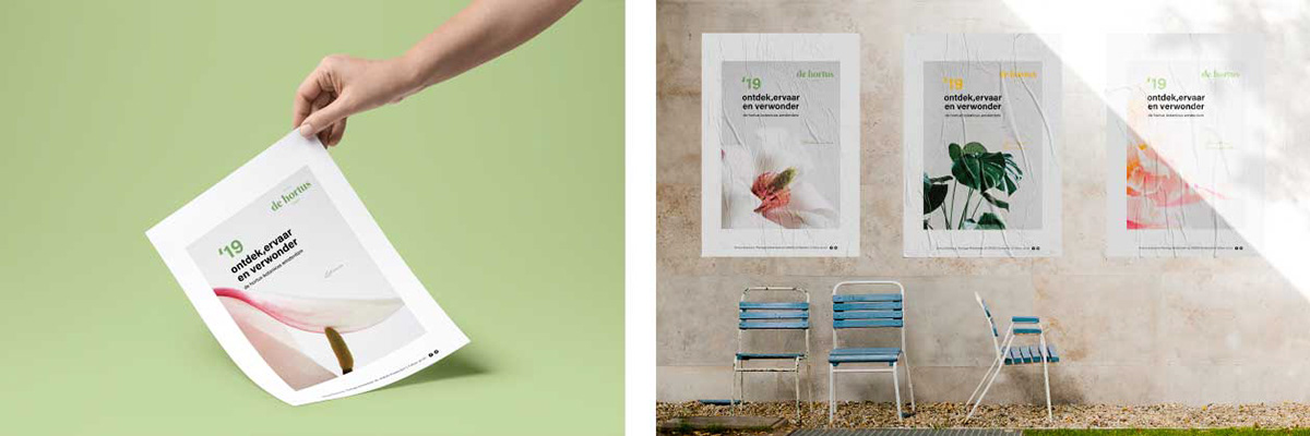 adobeawards botanical design ux/ui flower amsterdam garden InDesign photoshop Illustrator