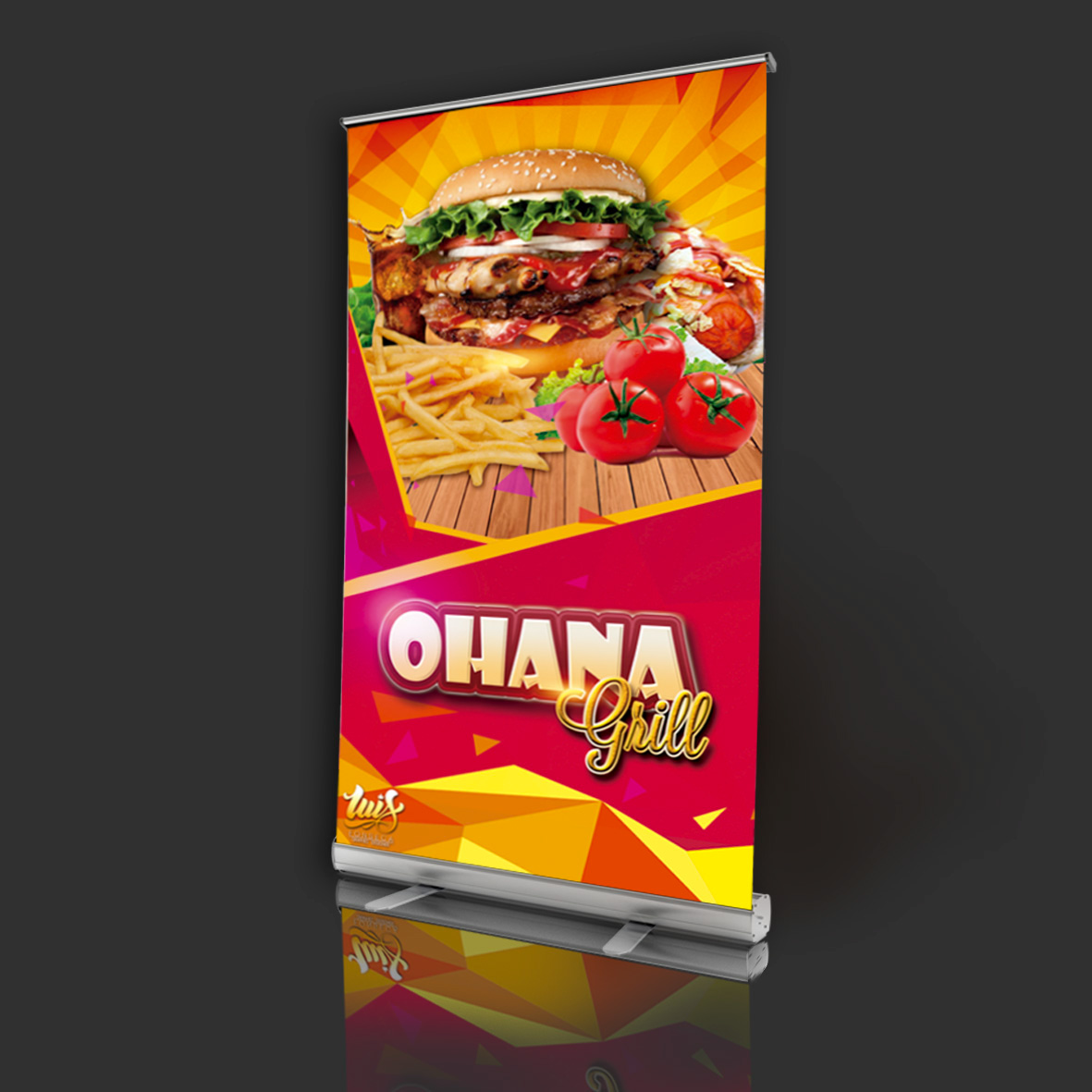 print diseñografico publicidad flyers bannerprint Food 