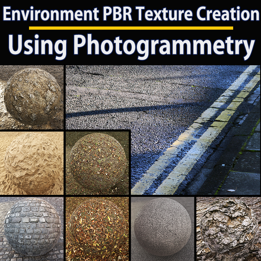 tutorial Guide book Photogrammetry scan material texture