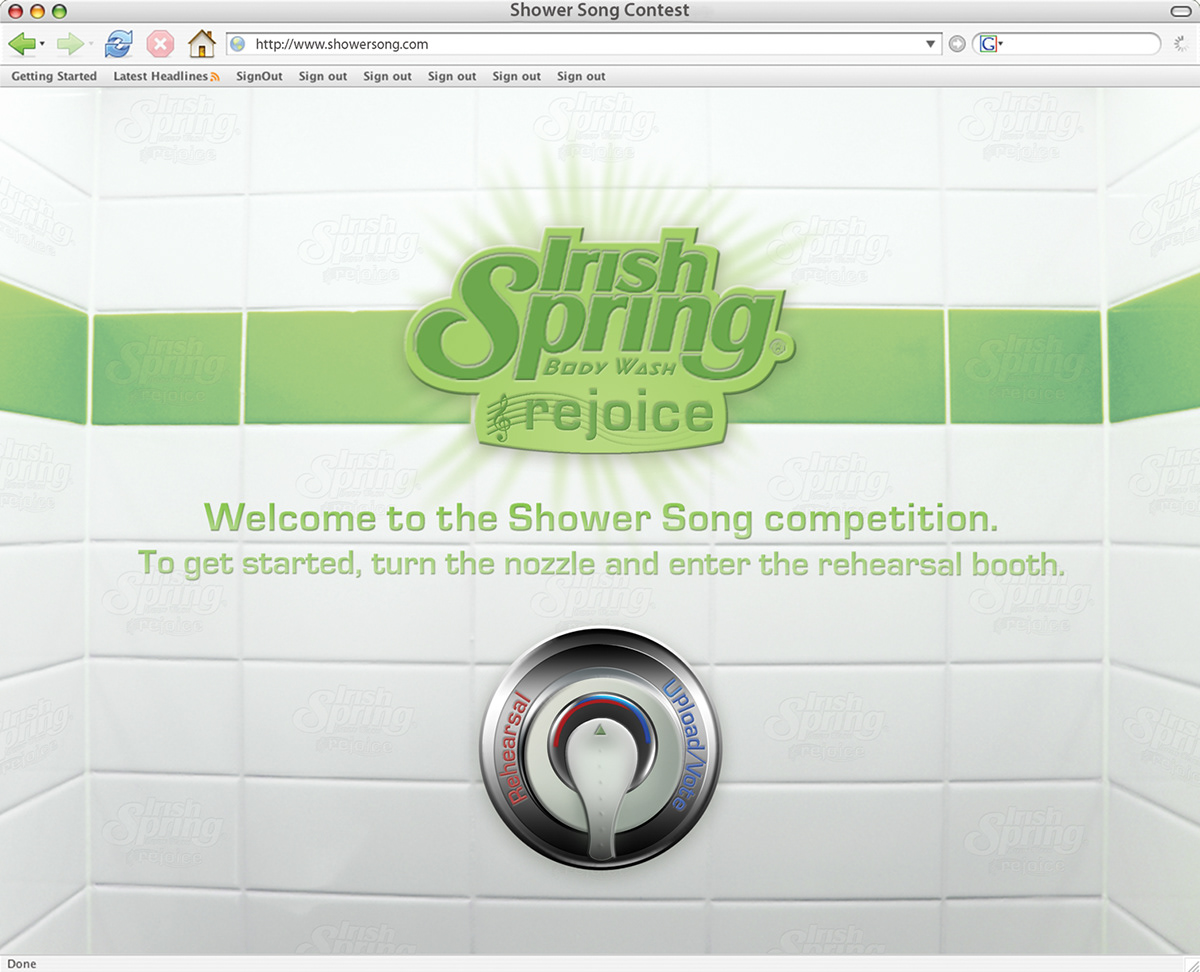 Irish Spring Body Wash banner Web