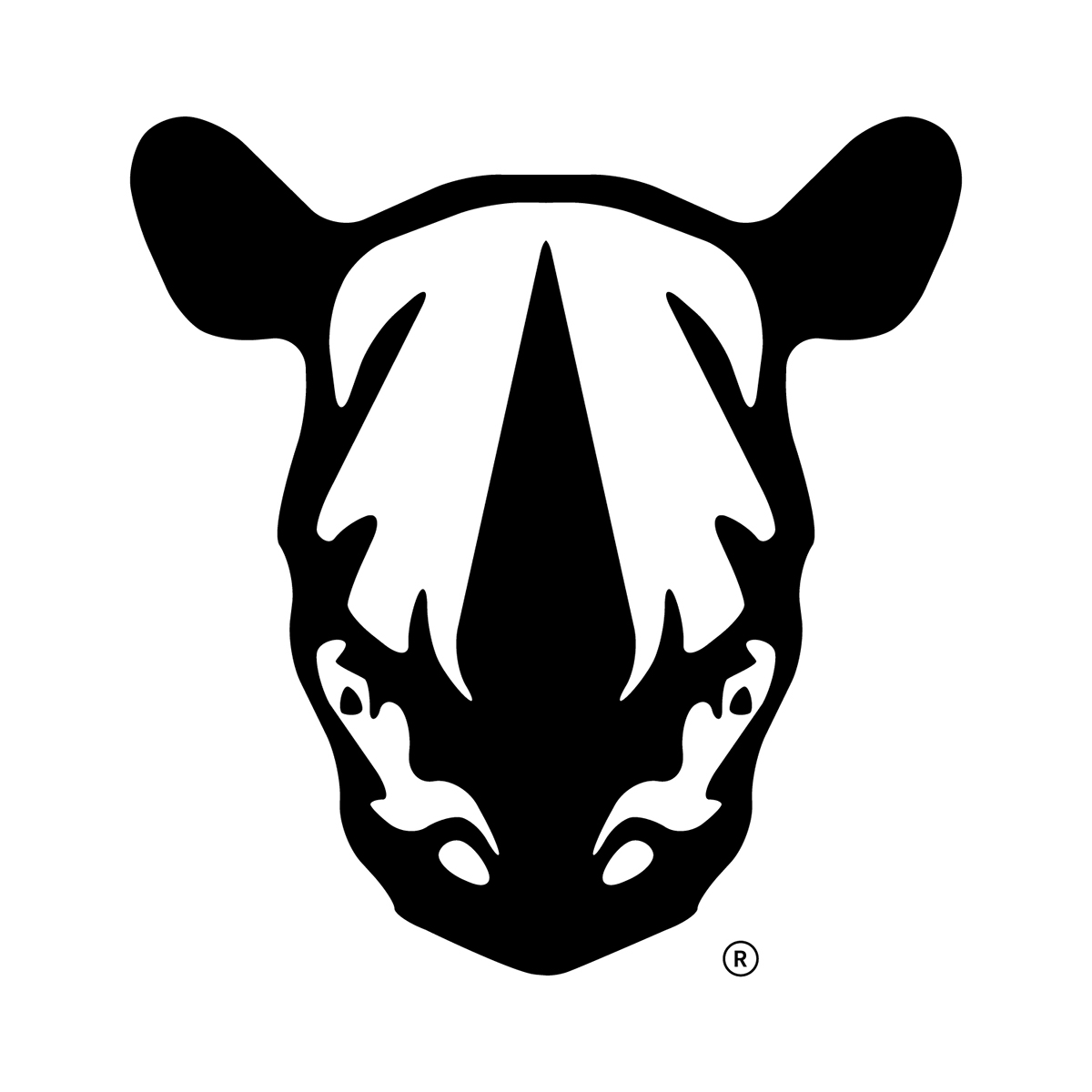 logo rhino logo Rhinocerous rhinocerous logo phenomenology graffiti rhino personal rhino animal logo logo process logo evolution sketch to logo