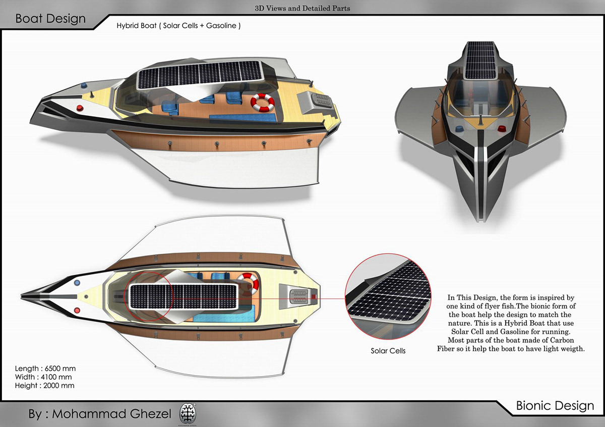 3D  boat  bionic  Maya   futuristic  sci-fi