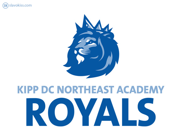 Slavo Kiss Sigma Kappa Brands Northeast Academy Royals sport sports athletic college school lion logo