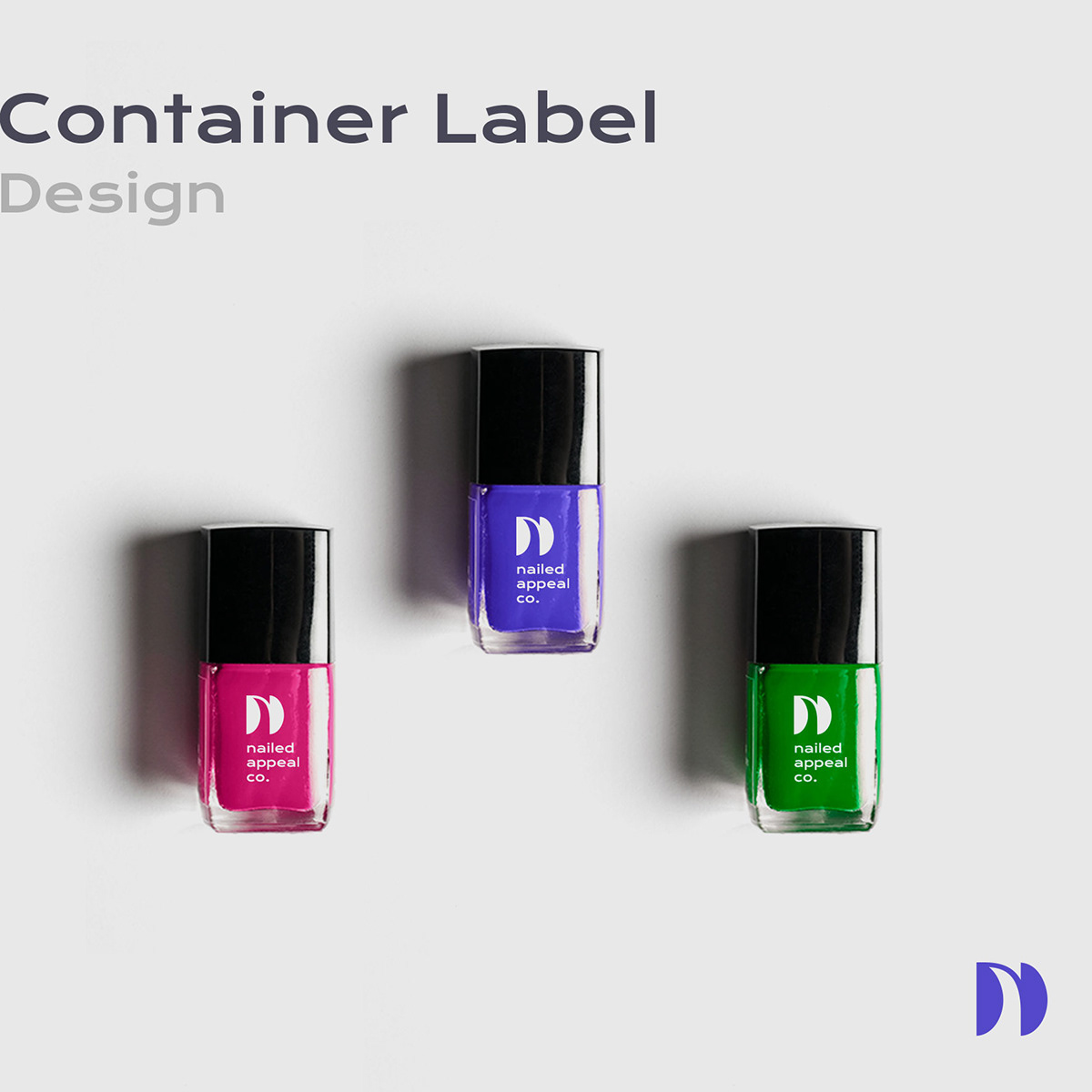 branding  manicure nail polish brand identity graphic design  ui design user interface