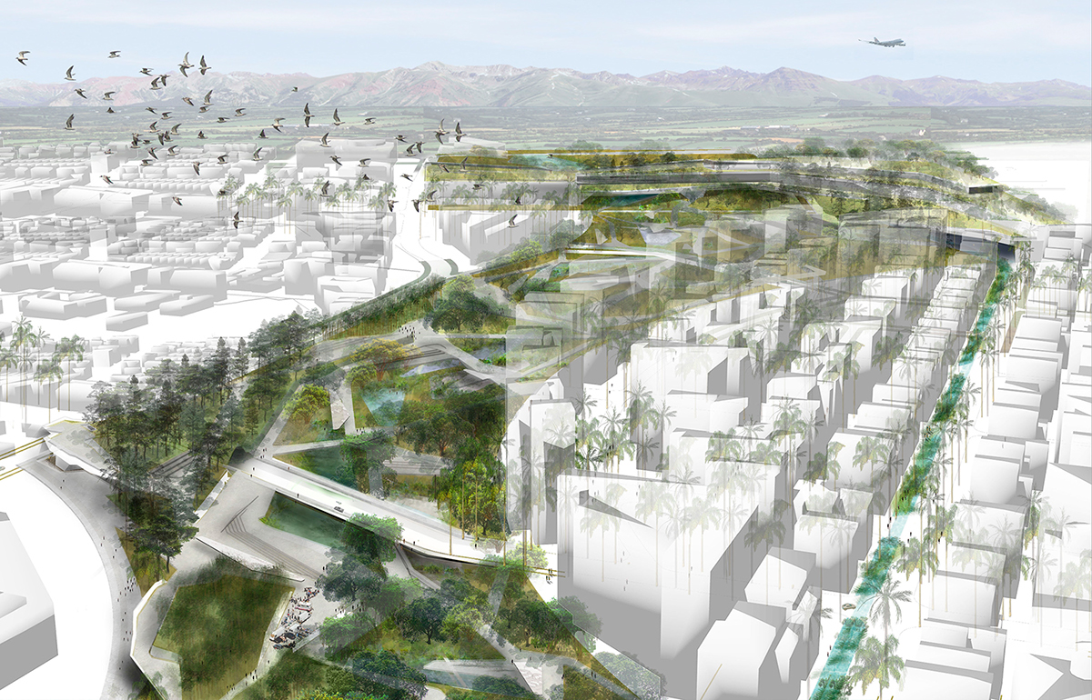 taichung gateway park taichung taiwan Landscape Architecture  urbanism   planning chris reed scott bishop jill allen