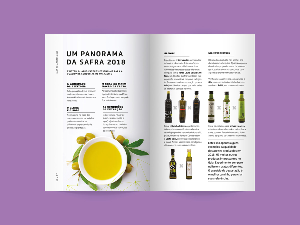 catalogo Catalogue editorial guia Guide Olive Oil promo promocional Promotion