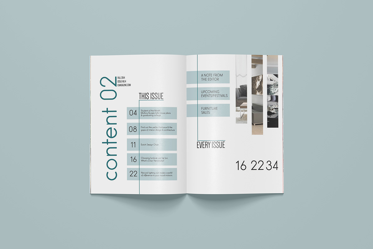 magazine print Interior achitect