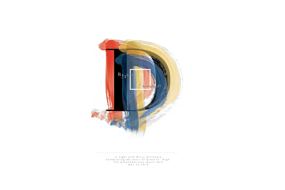 design letters color jazz
