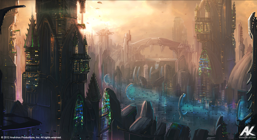 cloud atlas movie concept art Wachowskis Tykwer David Mitchell sci-fi concept design Matte Painting