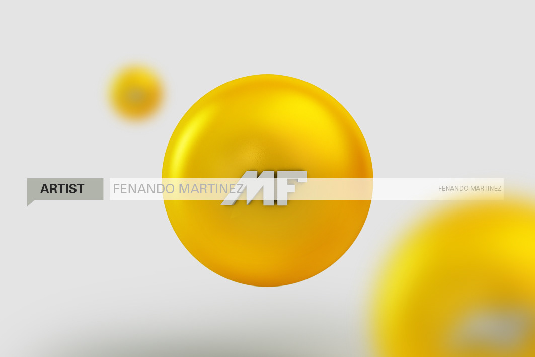 graphics designer genius sleek modern nice amazing 3D martinez Fernando logo identity