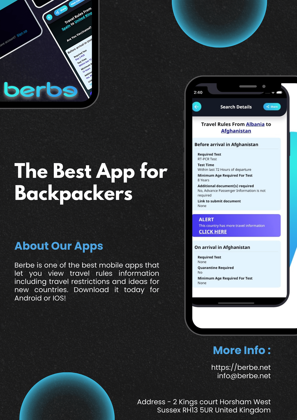 Backpacker App