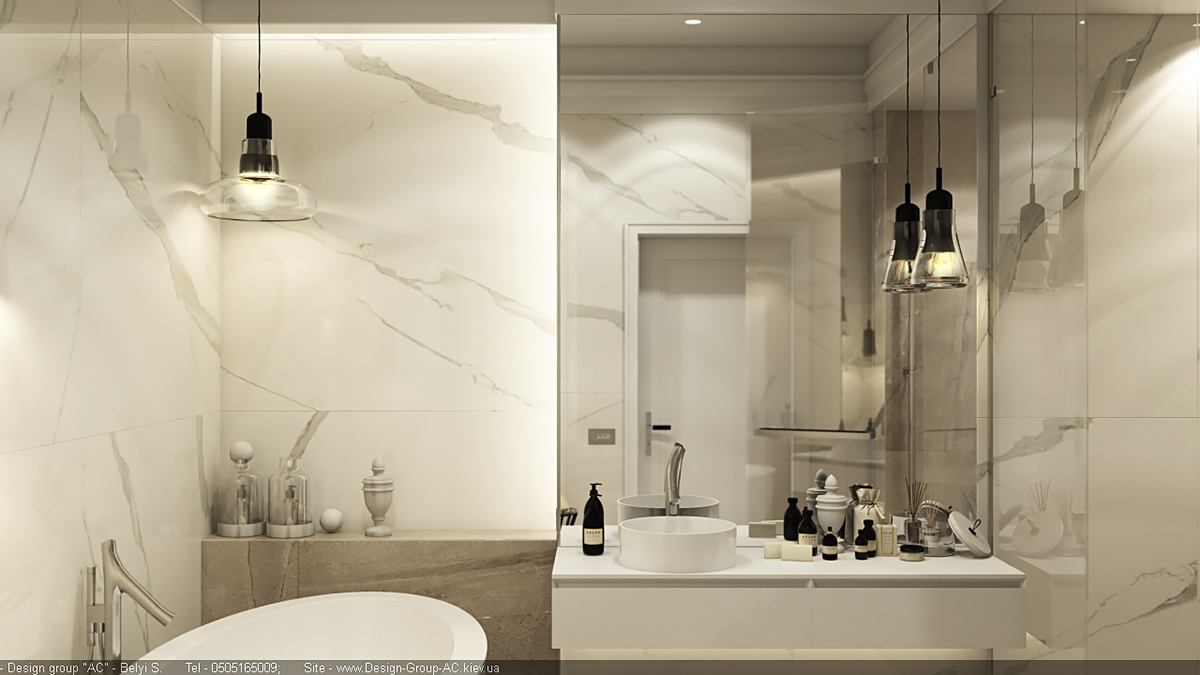 bathroom apartments ukraine kiev oasis origine design Interior ultra crystal park