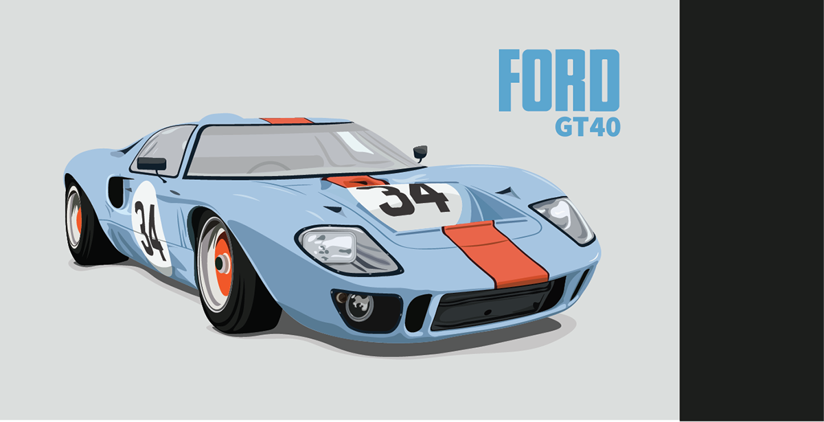 movie Ford FERRARI infographic Cars storytelling   Racing